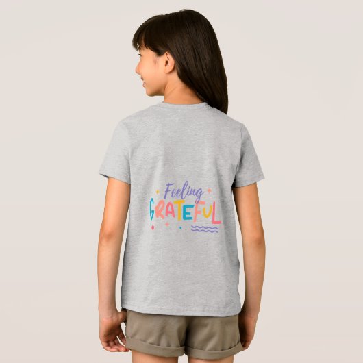Dankbaar T-shirt (Achterkant volledig)
