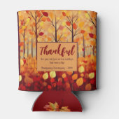 Dankbaar Thanksgiving Friendsgiving Diner Blikjeskoeler (Achterkant)