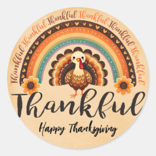 Dankbaar / Thanksgiving sticker