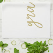 dankbaar theedoek (Gevouwen)