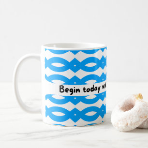 Dankbaar thema Koffie mok inspirerend gezegde MU