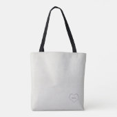 dankbaar tote bag (Achterkant)