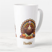 Dankbaar, Turkije mediteert Latte Mok (Rechterhoek)