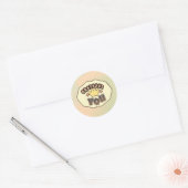Dankbaar U Ronde Sticker (Envelop)