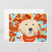 Dankbaar - Valt in mijn leven ansichtkaart Briefkaart (Voorkant / Achterkant)