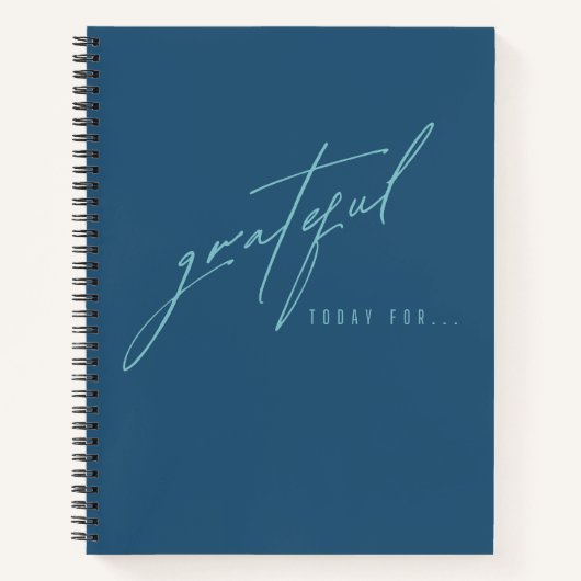 dankbaar vandaag voor. Notitieboeken en Gratitude- (Voorkant)