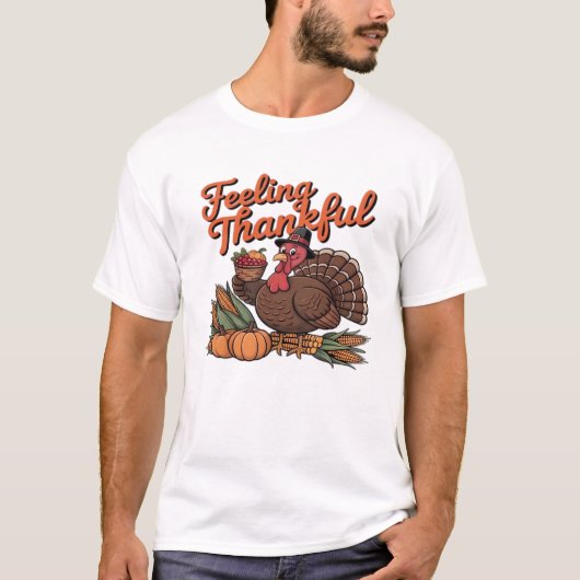 Dankbaar voelen Klassiek T-shirt (Voorkant)