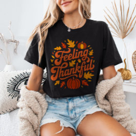 Dankbaar Voelen Oogst Thanksgiving T-shirt