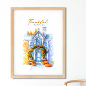 Dankbaar voor de Dag van de Thanksgiving Poster