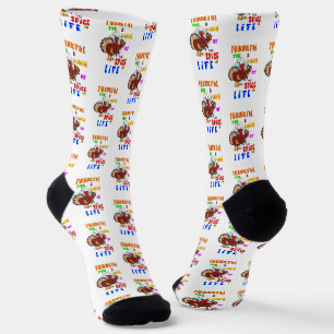 Dankbaar voor een snufje spice in het leven sokken