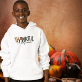 Dankbaar Voor Elk Moment Kids Pullover Hoodie