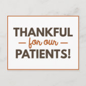 Dankbaar voor het Briefkaart van onze patiënten (Voorkant)