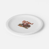 Dankbaar voor het klassieke T-shirt Papieren Bordje (Gekanteld)