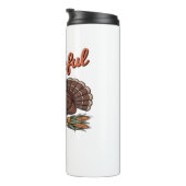 Dankbaar voor het klassieke T-shirt Thermosbeker (Geroteerd rechts)