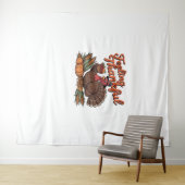 Dankbaar voor het klassieke T-shirt Wandkleed (In Situ (horizontaal))