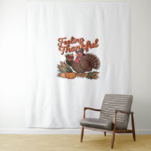 Dankbaar voor het klassieke T-shirt Wandkleed (In situ)