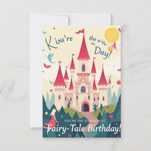 Dankbaar voor je verjaardagswensen bedankkaart (Voorkant)