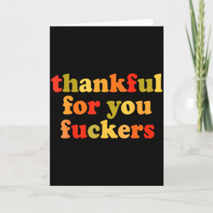 Dankbaar Voor Jou Forers Thanksgiving Gelukkig Kal Kaart