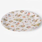 Dankbaar voor jou | Herfst Boerderij Baby shower Papieren Bordje (Gekanteld)