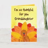 Dankbaar Voor Jou Kleinzoon Gelukkig Thanksgiving Kaart (Voorkant)