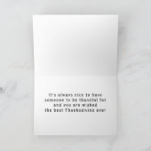 DANKBAAR VOOR *JOU* OP THANKSGIVING KAART (Binnen)