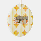 "Dankbaar voor jou" Ornament: een symbool van lief Keramisch Ornament (Rechts)