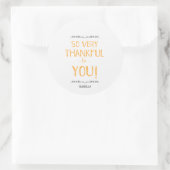 Dankbaar voor jou, sticker (Tas)
