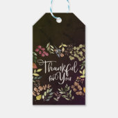 Dankbaar voor jou - Thanksgiving Cadeaulabel (Voorkant)