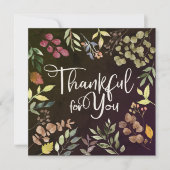 Dankbaar voor jou - Thanksgiving Kaart (Voorkant)