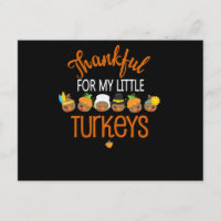 Dankbaar Voor Mijn Kleine Kalkoenen Moeder Oma