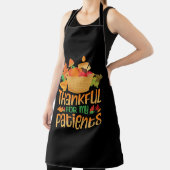 Dankbaar voor mijn patienten herfst Thanksgiving d Schort (Insitu)