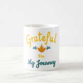 Dankbaar voor mijn reis  koffiemok (Center)