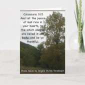 Dankbaar voor mijn vriend bedankkaart (Voorkant)