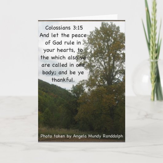 Dankbaar voor mijn vriend bedankkaart (Voorkant)