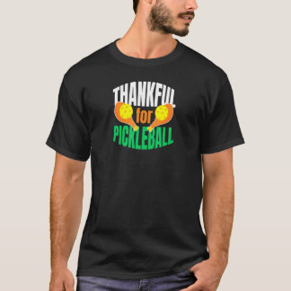 Dankbaar voor Pickleball T-shirt