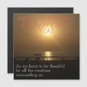 Dankbaar voor Prettig Kerstfeest Gelukkig Nieuwjaa (Voorkant / Achterkant)