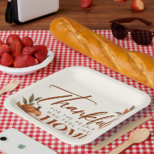 Dankbaar voor Thuis – Thanksgiving Papieren Bord