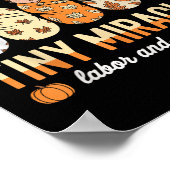 Dankbaar voor Tiny Miracles Bevalling Nurse The Poster (Hoek)