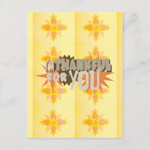 Dankbaar voor u met Liefde Compassie & Dankbaarhei Briefkaart