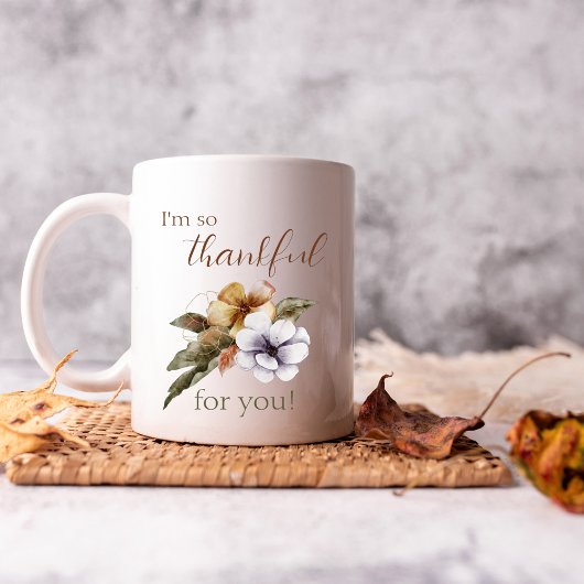 Dankbaar voor u Waardering Koffiemok