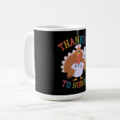 Dankbaar voor verpleegkundigen die onze helden vie koffiemok (Voorkant links)