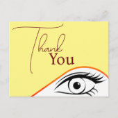 Dankbaar voor Visionaire Oogchirurg Briefkaart (Voorkant)