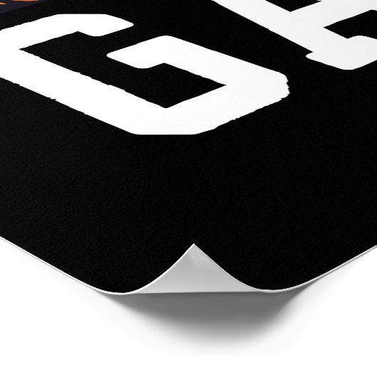 Dankbaar voor winst - Funny Thanksgiving Gym Poster (Hoek)