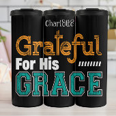 Dankbaar voor zijn genade thermosbeker