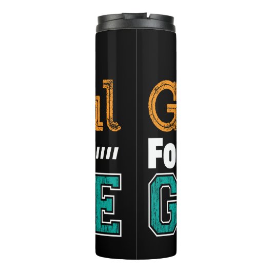 Dankbaar voor zijn genade thermosbeker (Achterkant)