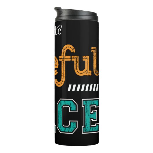 Dankbaar voor zijn genade thermosbeker (Geroteerd rechts)