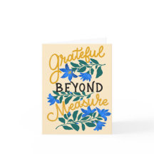 Dankbaar voorbij Maatregel - Hand-getrokken Bloeme