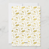 Dankbaar Witte Script Calligrafie Volledige Foto Feestdagenkaart (Achterkant)