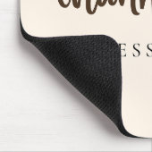 dankbaar zalig botanisch muismat (Hoek)