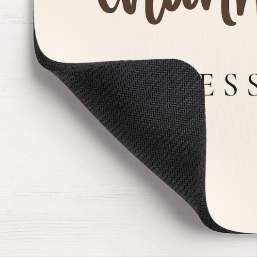 dankbaar zalig botanisch muismat (Hoek)